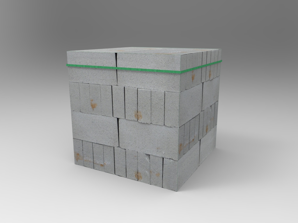 Concrete Blocks Pile 02